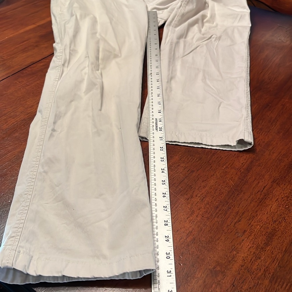Brax Feel Good Evans Flat Front Khaki Chinos size 38 - Picture 7 of 9